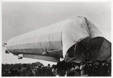 Zeppelin LZ 5 at Goeppingen, Germany, 1909 (1933). Artist: Unknown