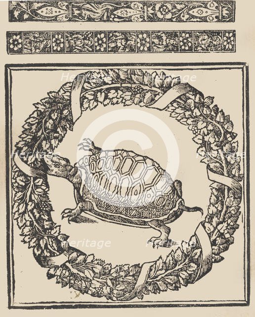 Trionfo Di Virtu. Libro Novo..., page 21 (verso), 1563. Creator: Matteo Pagano.