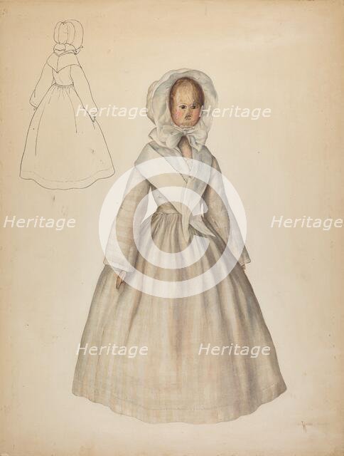 Doll, c. 1939. Creator: Lillian Causey.