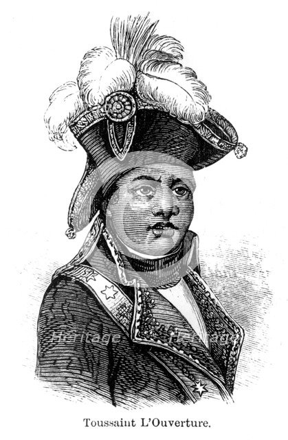 Toussaint Louverture, Haitian Revolutionary leader, (1873). Artist: Unknown
