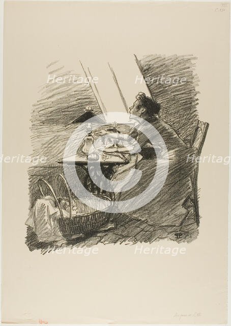 The Joys of Summer, May 1894. Creator: Theophile Alexandre Steinlen.