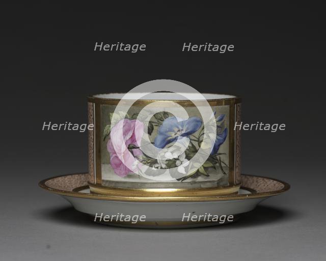 Dish, c. 1810. Creator: Worcester Porcelain Factory (British).