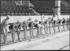 Derby Baths, Promenade, Blackpool, 1942-1943. Creator: Barnet Saidman.