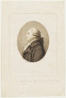 Portrait of Isaac Daniel Itzig (1723-1799), ca 1784.