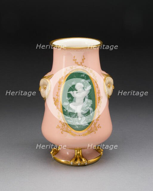 Vase, Stoke on Trent, 1880/90. Creator: Minton.