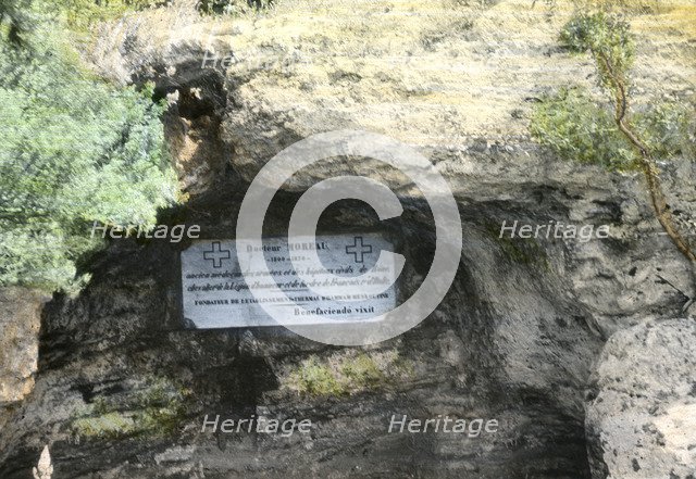 Tomb of Doctor Moreau, Hammam Meskoutine, Algeria. Artist: Unknown