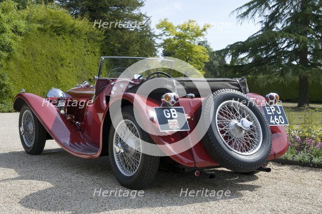 1937 SS 100 Artist: Unknown.