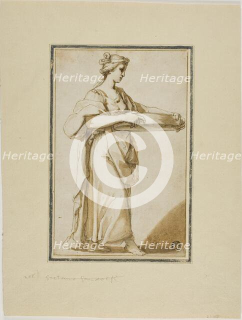 Vestal Virgin Tuccia, n.d. Creator: Gaetano Gandolfi.