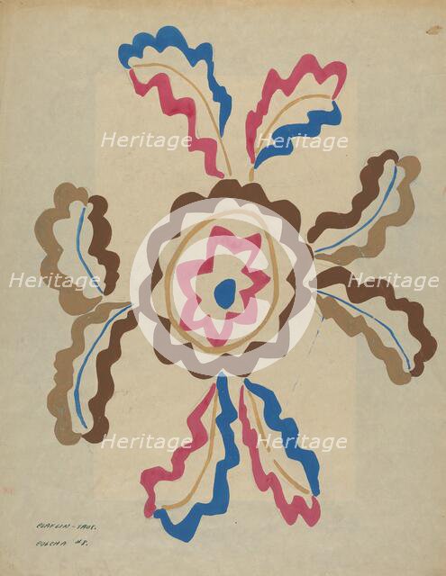 Colcha, 1935/1942. Creator: Majel G. Claflin.