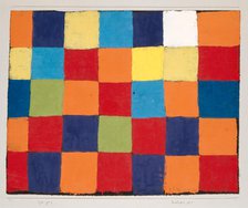 Colour Table "Qu 1", 1930. Creator: Klee, Paul (1879-1940).