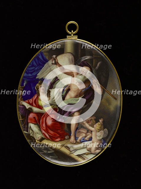 Study resisting the passage of time, between 1781 and 1800. Creator: English School.