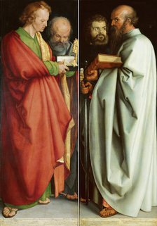 The Four Apostles, 1526. Creator: Dürer, Albrecht (1471-1528).