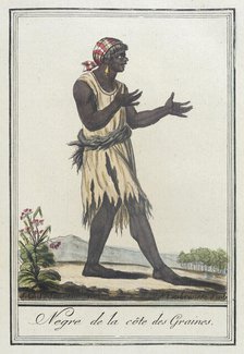 Costumes de Différents Pays, 'Negre de la Côte des Graines', c1797. Creators: Jacques Grasset de Saint-Sauveur, LF Labrousse.