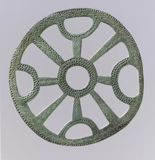 Openwork Belt Fitting, Frankish, 7th century. Creator: Unknown.