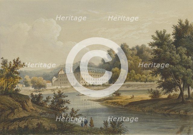 Jesuits residence at Zakret, near Vilnius, 1847-1852.