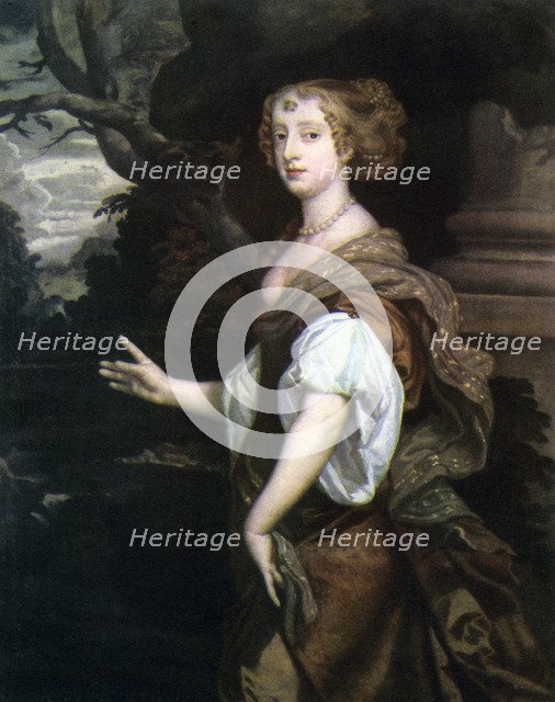Elizabeth Wriothesley, Countess of Northumberland, c1670s. Artist: Peter Lely