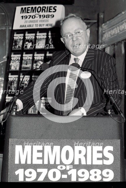 Ned Sherrin, Elephant in the River, 1991. Artist: Brian O'Connor