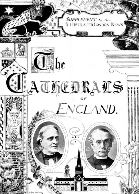 The Cathedrals of England, 1895. Creator: Carl Hentschel.