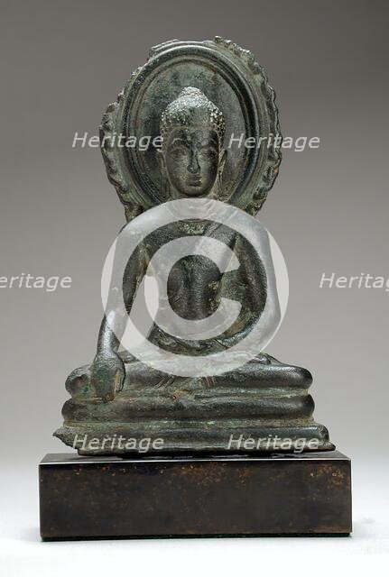 Buddha Shakyamuni or the Jina Buddha Akshobhya, 9th century. Creator: Unknown.