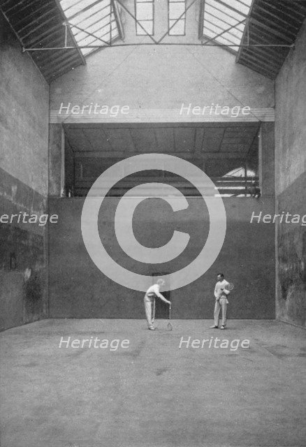 'Rough or Smooth? Spinning for Service', c1903, (1903). Artist: Thomas Holmes Mason.