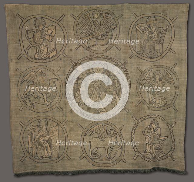 Embroidered Panel: Holy Kinship, 1500s. Creator: Unknown.