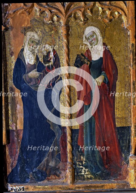 Table of Saint Anna with the Virgin and Child.