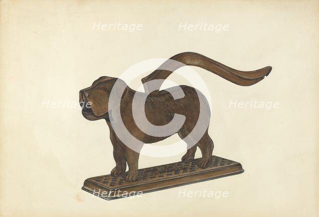 Nutcracker - Dog, 1935/1942. Creator: Gerald Transpota.