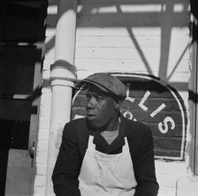 Dock worker, Washington, D.C., 1942. Creator: Gordon Parks.