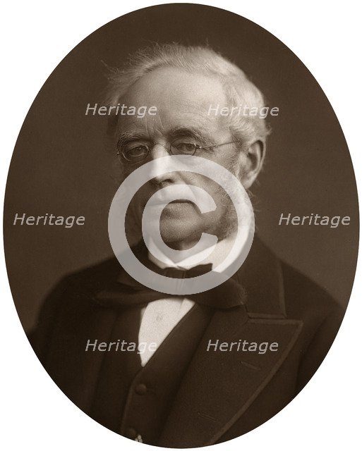 Sir Henry Cotton, Lord Justice of Appeal, 1881.Artist: Lock & Whitfield