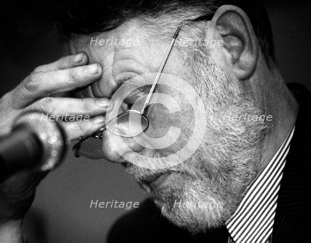 Terry Waite (1939- ), British humanitarian and author, 1997. Artist: Unknown