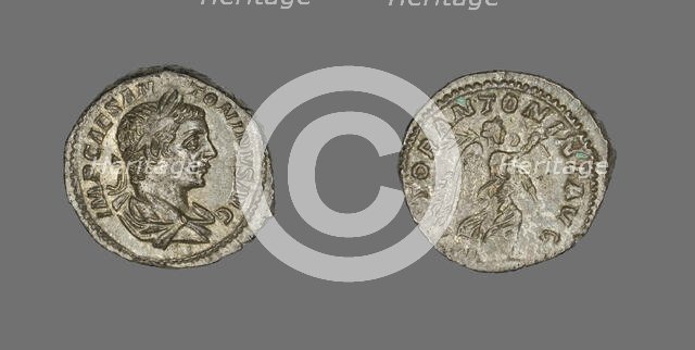 Denarius (Coin) Portraying Emperor Antoninus Pius, 138-161. Creator: Unknown.