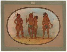 Members of the Botocudo Tribe, 1854/1869. Creator: George Catlin.