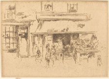 Exeter Street, c. 1886/1888. Creator: James Abbott McNeill Whistler.