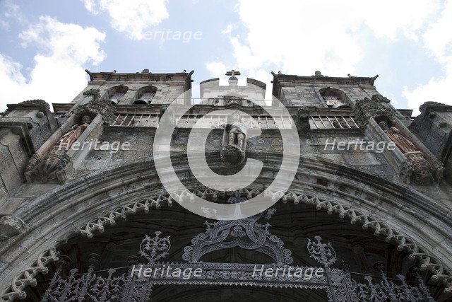 Facade of Braga, Cathedral, Portugal, 2009.  Artist: Samuel Magal