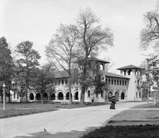 Shelter house, Riverside Park, Indianapolis, Ind., c1907. Creator: Unknown.