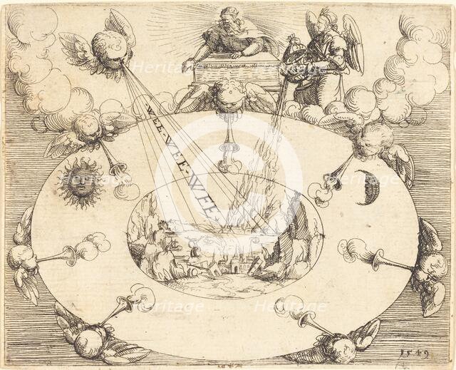 The Opening of the Seventh Seal, 1549. Creator: Augustin Hirschvogel.