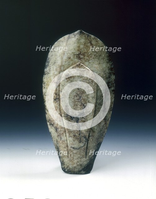 Jade lotus petal palette, Northern Song dynasty or earlier, China, c900-1127. Artist: Unknown