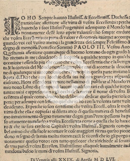 La Gloria et l'Honore di Ponti Tagliati, E Ponti in Aere, title page (verso), 1556., 1556. Creator: Matteo Pagano.