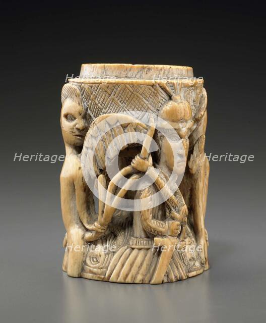 Salt cellar, 16th century. Creator: Unknown.