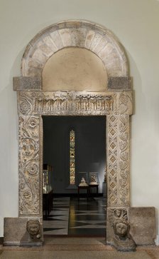 Doorway from the Church of San Nicolò, San Gemini, Central Italian. Creator: Unknown.
