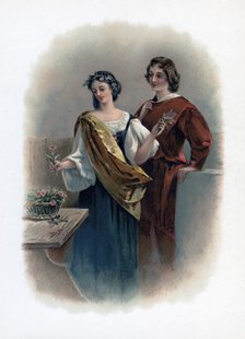 'Florizel and Perdita', 1891. Artist: Unknown