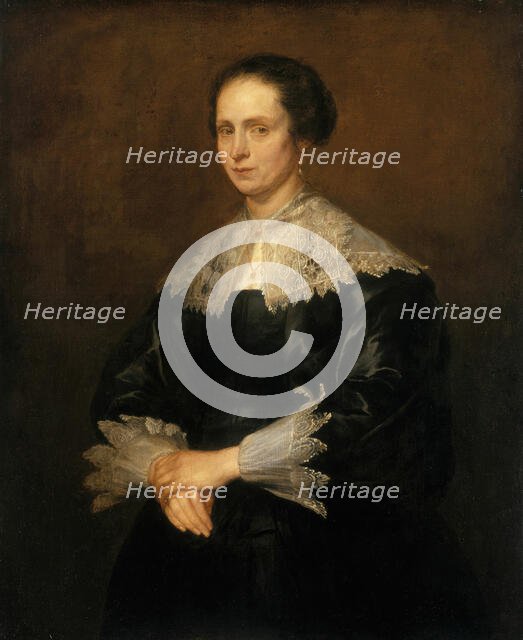 Helena Tromper Du Bois, c. 1631. Creator: Anthony van Dyck.