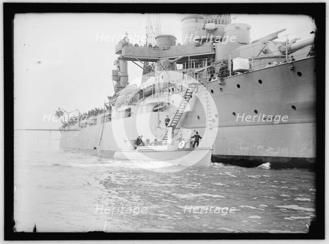 South Carolina class battleship, either South Carolina or Michigan..., between 1913 and 1917. Creator: Harris & Ewing.