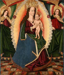 The Virgin of the Rosary, 1475-1499. Creator: Jiménez (Ximénez), Miguel (active 1462-1505).