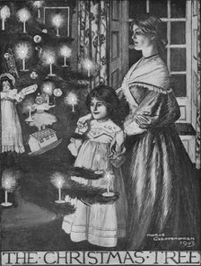 'The Christmas Tree', 1903 (1903). Artist: Maurice Greiffenhagen.