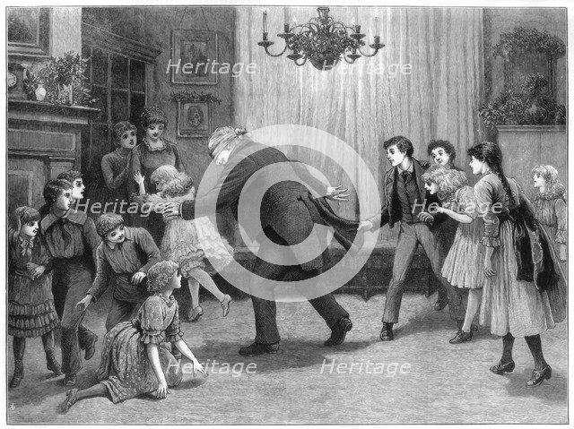 'A Romp after Dinner', 1887. Artist: Henry Towneley Green