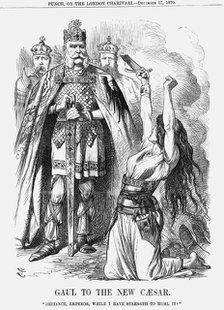 'Gaul to the New Caesar', 1870. Artist: Joseph Swain