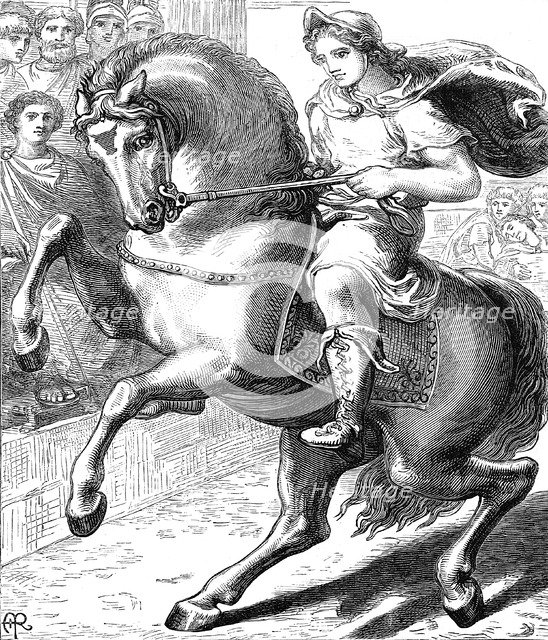 Alexander the Great, (356-323 BC), c1873. Artist: Unknown