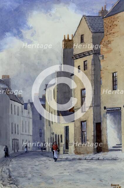 Shiprow, 1925. Creator: William Bowie.