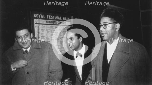 Dizzy Gillespie  Backstage Royal Festival Hall, 1963. Creator: Brian Foskett.